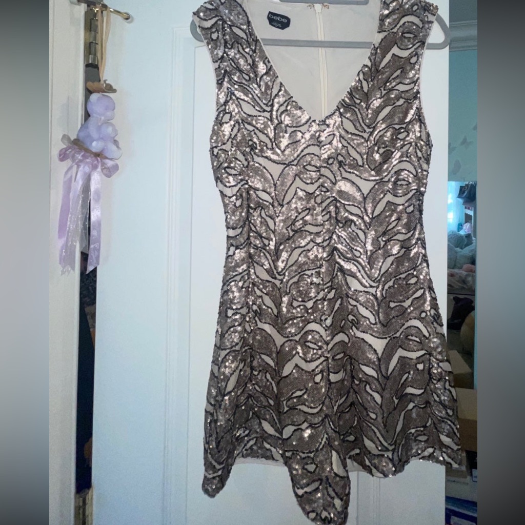Bebe Sequin Romper
